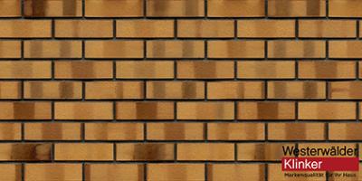 Клинкерный кирпич WK86S Hellbraunbunt Spezial 240x55x71 Westerwalder Klinker